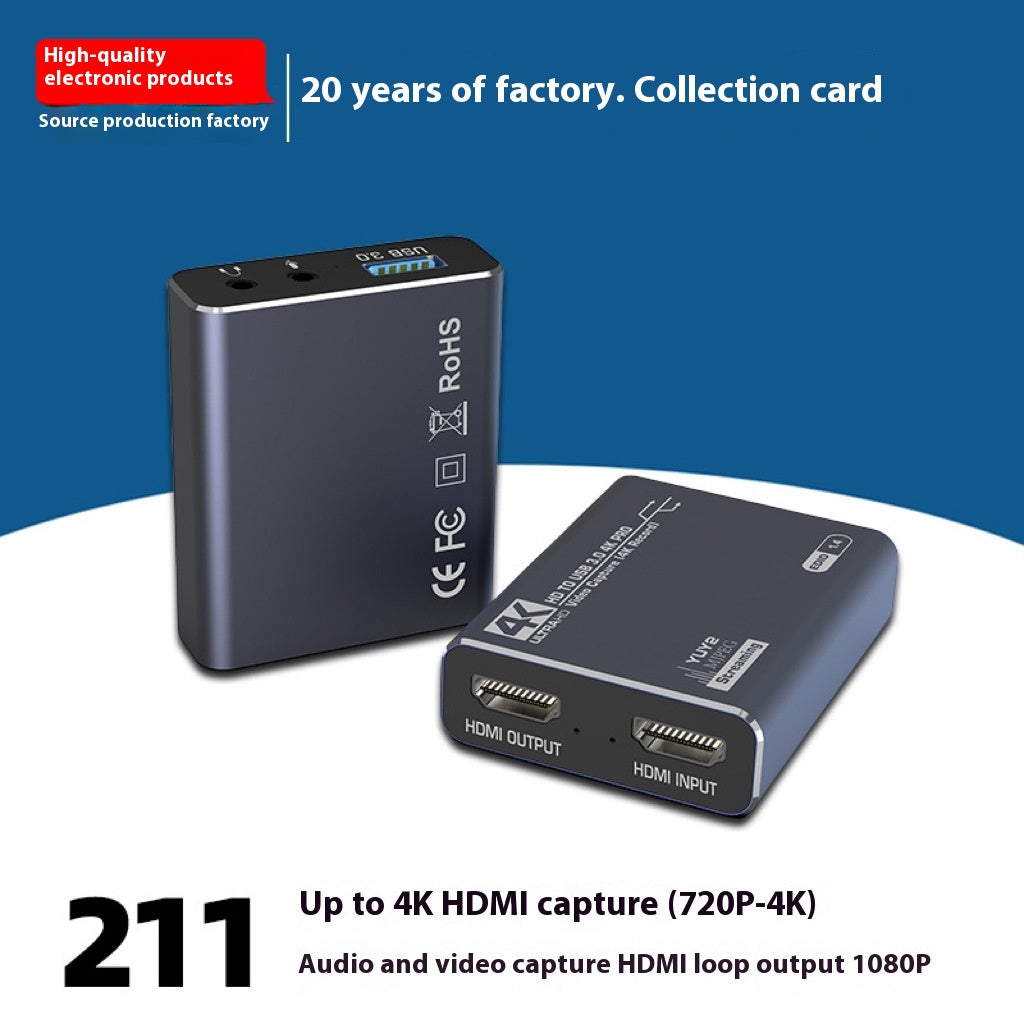 MS2131 HDMI Capture Card – 1080p Video & Audio for Headless Servers