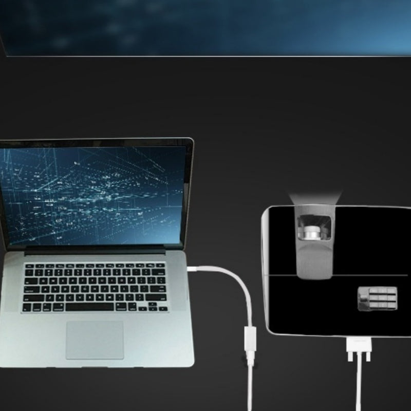 Mini DisplayPort / Thunderbolt to HDMI Adapter Cable – 4K, 0.2m