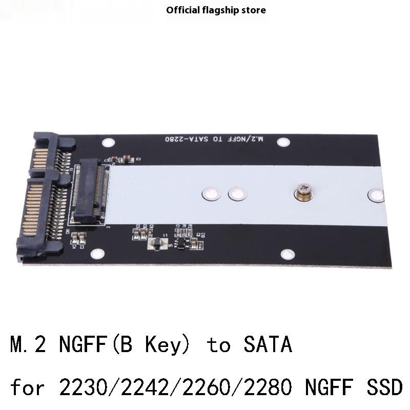 mSATA / M.2 NGFF to SATA 3.0 SSD Adapter Card for Homelab Builds