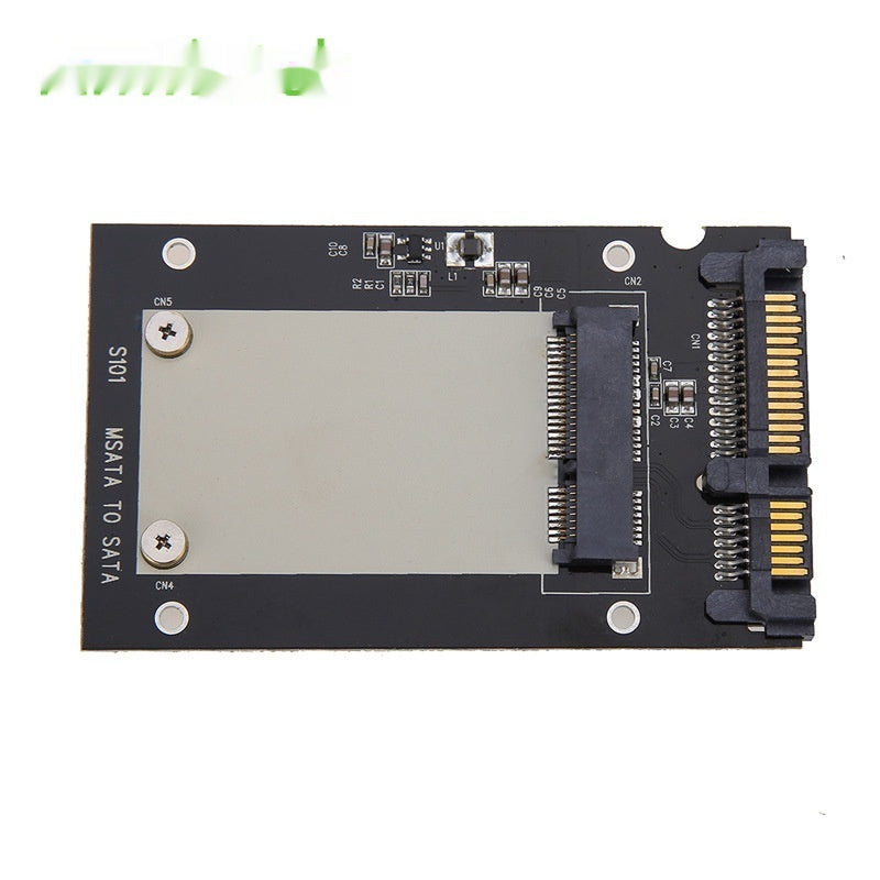 mSATA / M.2 NGFF to SATA 3.0 SSD Adapter Card for Homelab Builds