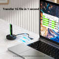 M.2 NVMe/NGFF SSD Enclosure – USB-C 10Gbps for Drive Cloning
